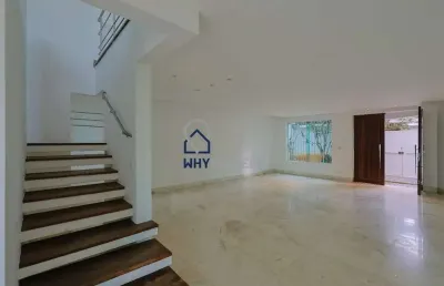 Casa com 4 quartos para alugar na rua joão antônio azeredo, 459, belvedere, belo horizonte por r$ 16.800