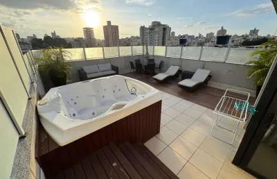 Cobertura com 5 quartos à venda na professor galba veloso, 249, santa tereza, belo horizonte por r$ 2.200.000