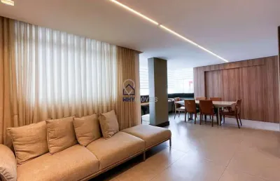 Apartamento com 3 quartos à venda na rua henrique sales, 252, luxemburgo, belo horizonte por r$ 1.100.000