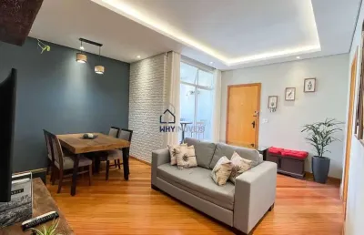 Apartamento com 2 quartos à venda na rua tereza mota valadares, 175, buritis, belo horizonte por r$ 720.000
