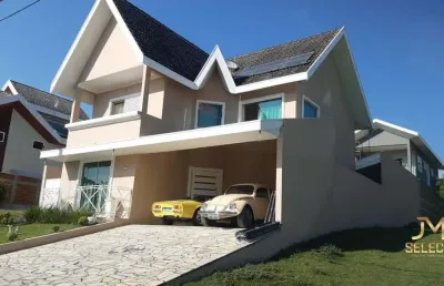 Casa de condomínio com 223m² á venda no vila branca - jacareí