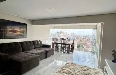 Cobertura com 4 dormitórios à venda, 250 m² por r$ 2.150.000,00 - chácara califórnia - são paulo/sp