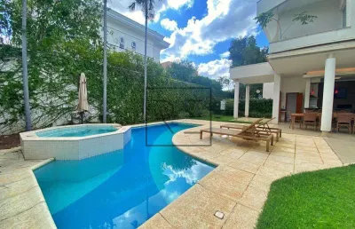 Casa alto padrão à venda no alphaville dom pedro, campinas.