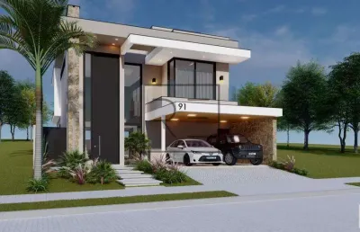 Casa à venda com 3 suítes no condomínio vista campinas região do galleria