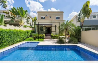 Casa à venda e para alugar em campinas, loteamento alphaville campinas, com 5 suítes, com 350.55 m²