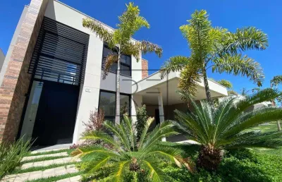 Casa à venda em campinas, alphaville dom pedro, com 4 suítes, com 268 m², reserva alpha galeria