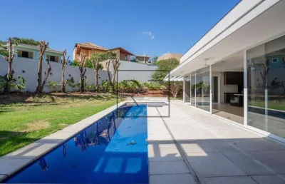 Casa térrea, alto padrão, à venda no residencial barão do café, campinas.
