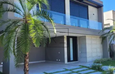 Casa alphaville 3 campinas com espaço gourmet fundo para mata !