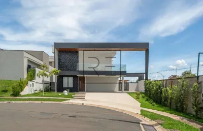Casa espetacular com 3 suítes à venda, 300 m² - residencial parque dos alecrins - campinas/sp