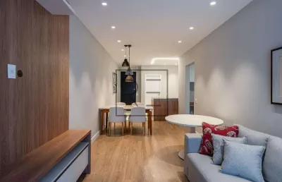 Apartamento mobiliado no alive nova campinas, 75m² com 2 suites.