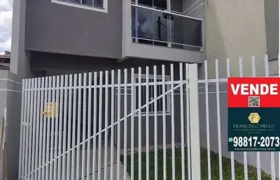 Sobrado para venda em curitiba, sítio cercado, 3 dormitórios, 1 suíte, 3 banheiros, 1 vaga
