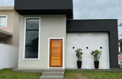 Casa em condomínio fechado com 2 quartos à venda no Caxito, Maricá 