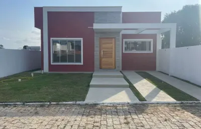 Casa em condomínio fechado com 3 quartos à venda no Ubatiba, Maricá 