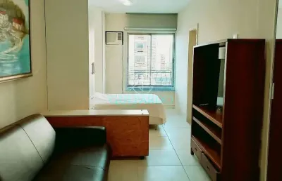 Beracá home, apartamento à venda, 1 quarto (1 suíte), mobiliado, 1 vaga de garagem, 29 m², centro e
