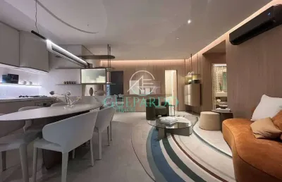 Apartamento à venda, gleba palhano, londrina, pr - edifício poema - 2 suítes - lavabo - 1 vaga de g