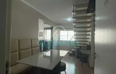 Apartamento duplex  à venda no residencial las vegas, 02 dorm. (01 suite) wc social, lavabo - vale