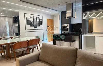 Apartamento decorado e com 2 vagas à venda na gleba fazenda palhano, londrina, pr