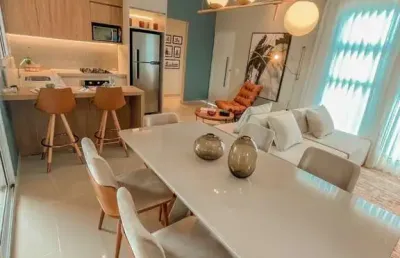 Casa em condomínio fechado com 3 quartos à venda na josé alencastro veiga, 5, parque industrial santo antônio, aparecida de goiânia por r$ 489.000