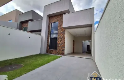 Casa com 3 quartos à venda na x 29, 2, sítios santa luzia, aparecida de goiânia por r$ 549.000