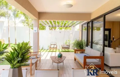 Casa em condomínio fechado com 4 quartos à venda na avenida euclides da cunha, 6, residencial jardins lyon, aparecida de goiânia por r$ 266.596