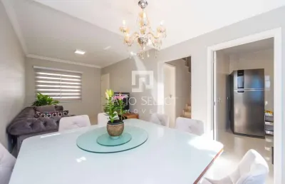 Sobrado com 134,21m² 3 dormitórios, no bairro abranches - curitiba/pr