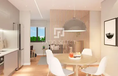 Apartamento de 1 a 2 quartos, 01 vaga de garagem, sacada com churrasqueira, boa vista - curitiba/pr