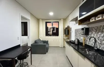 Apartamento novo, mobiliado na região do centro de curitiba-pr