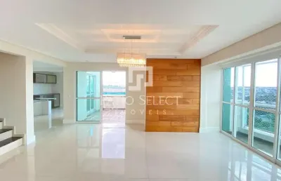 Cobertura duplex face norte, 4 suítes, área gourmet com piscina, ecoville - curitiba/pr
