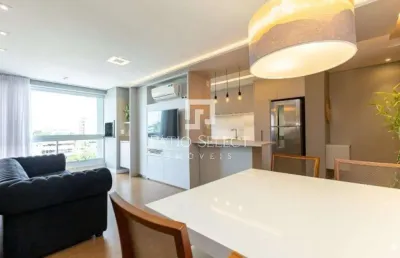 Apartamento com churrasqueira, 2 quartos, 1 suíte, mobiliado - batel, curitiba/pr