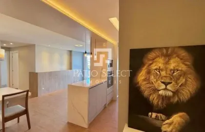 Apartamento com churrasqueira, 2 quartos, 1 suíte, mobiliado - batel, curitiba/pr