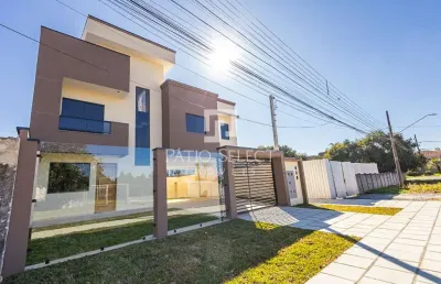 Triplex com 143.97 m², 3 quartos sendo 1 suíte à venda no bairro santa felicidade.