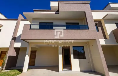 Triplex com 125.66 m², 3 quartos sendo 1 suíte à venda no bairro santa felicidade.