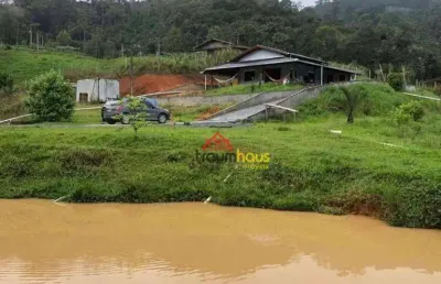 Sítio com 2 dormitórios à venda, 12000 m² por r$ 650.000,00 - vila itoupava - blumenau/sc
