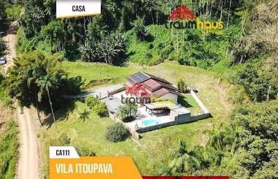Casa com 5 dormitórios à venda, 180 m² por r$ 800.000,00 - vila itoupava - blumenau/sc