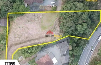 Terreno à venda, 3022 m² por r$ 340.000,00 - vila itoupava - blumenau/sc