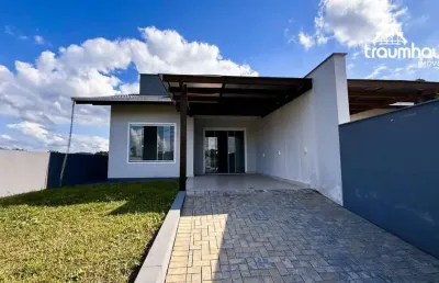 Casa com 2 dormitórios à venda, 84 m² por r$ 385.000,00 - centro - massaranduba/sc