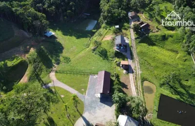 Sítio à venda, 42684 m² por r$ 760.000,00 - gaspar grande - gaspar/sc