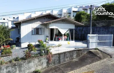 Casa com 3 dormitórios à venda por r$ 480.000,00 - fortaleza - blumenau/sc