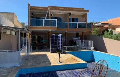 Casa à venda em jaguariúna, loteamento primavera, com 3 quartos, com 230 m²