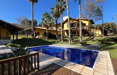 Casa à venda em jaguariúna, duas marias, com 5 suítes, com 660.65 m², condominio fazenda duas marias