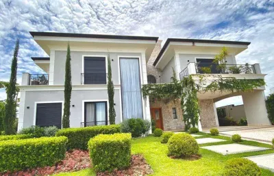 Casa à venda em jaguariúna, residencial campo camanducaia, com 4 suítes, com 329 m²