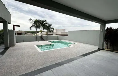 Casa à venda em jaguariúna, lago da barra, com 5 quartos, com 370 m², condomínio lago da barra