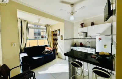 Lindo apartamento 1 dormitório térreo em capão novo, apenas 150m do mar