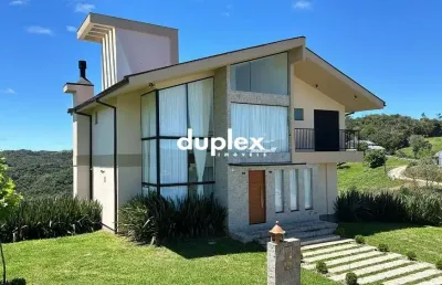 Casa alto padrão com 3 dormitórios sendo 1 suite mobiliada em rancho queimado