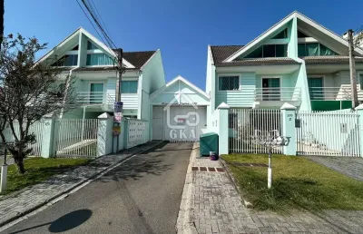Casa em condomínio fechado com 3 quartos à venda na rua francisco zanicotti sobrinho, santa cândida, curitiba, 148 m2 por r$ 839.100