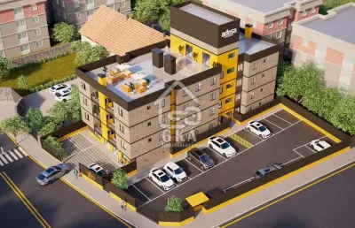 Apartamento com 2 quartos à venda no jardim pinheiros, quatro barras , 55 m2 por r$ 329.000