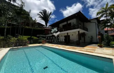Casa de alto padrão à venda na granja comary – gleba vi com vista para o lago e a cbf