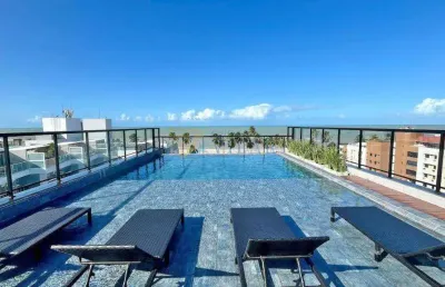 Apartamento com 1 quarto à venda na Rua Edvaldo Bezerra Cavalcanti Pinho, Cabo Branco, João Pessoa