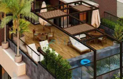 Flat com 1 quarto à venda na Rua Mar Báltico, Intermares, Cabedelo
