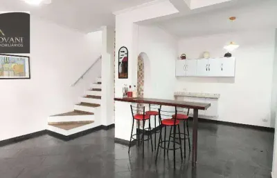 Sobrado com 4 dormitórios à venda, 139 m² por r$ 550.000,00 - aviação - praia grande/sp